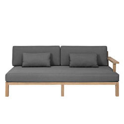 Apple Bee | Loungebank XXL-Factor 2-zits Links | Antique Teak